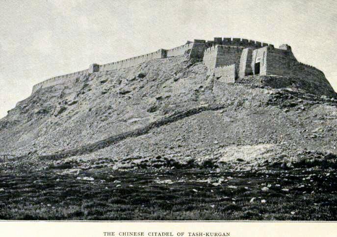 Die Zitadelle von Tashkurgan.