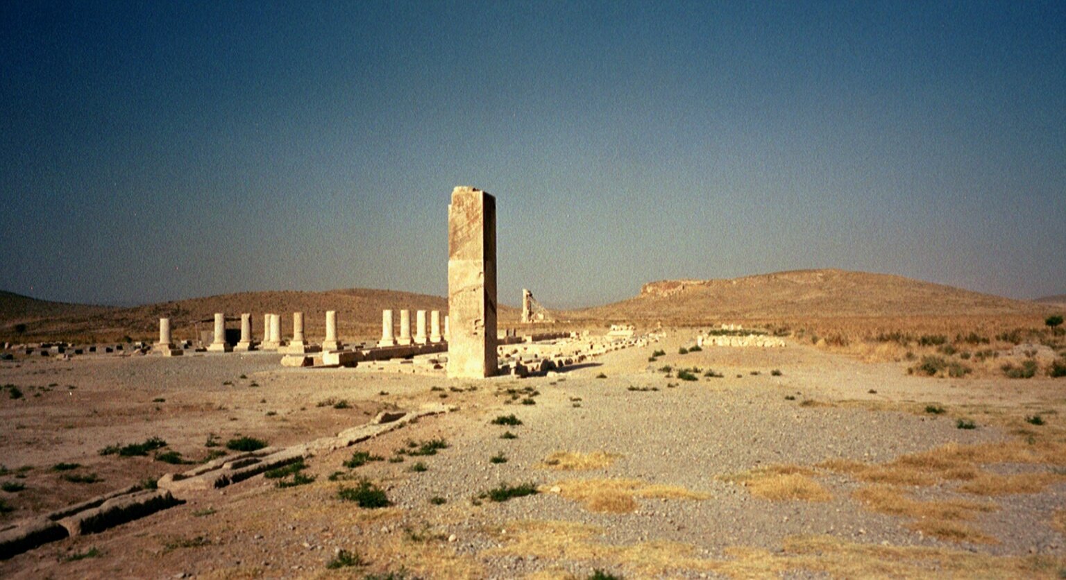 Die Überreste von Pasargadea